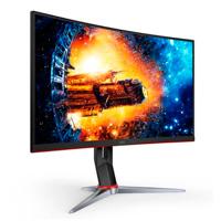 MONITOR GAMER CURVO AOC 27 PANEL VA / 165 HZ / TIEMPO DE RESPUESTA 1 MS / AMD FREE SYNC / COLOR NEGRO Y ROJO / 2 HDMI / VGA / DISPLAYPORT / ASPECTO 16:9 / RESOLUCION 1920 X 1080 / BRILLO 250 CD/M2 MONITOR GAMER CURVO AOC 27 PANEL VA / 165 HZ / TIEMPO DE RESPUESTA 1 MS / AMD FREE SYNC / COLOR NEGRO Y ROJO / 2 HDMI / VGA / DISPLAYPORT / ASPECTO 16:9 / RESOLUCION 1920 X 1080 / BRILLO 250 CD/M2